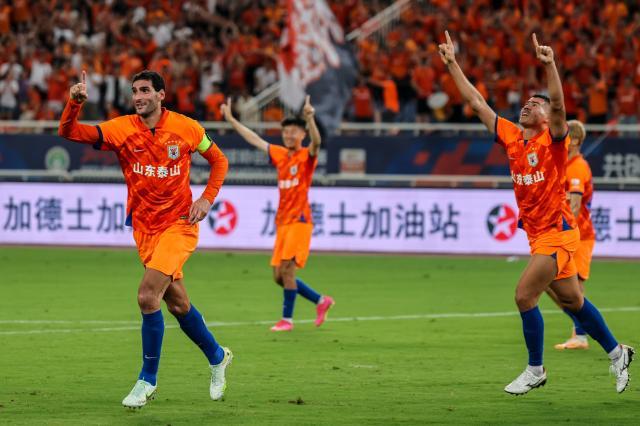 BB Sports-【中超】费莱尼头球李源一传射建功 泰山3比0国安